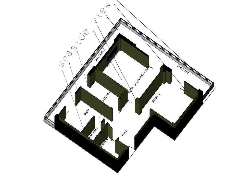 3D WITH SEASIDE VIEW